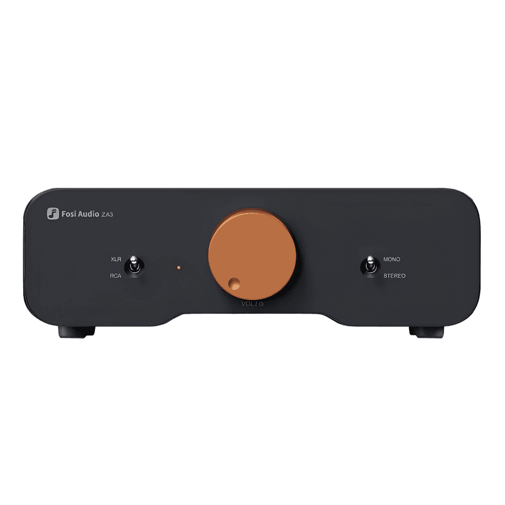 Fosi Audio ZA3 Class D power amplifier front view