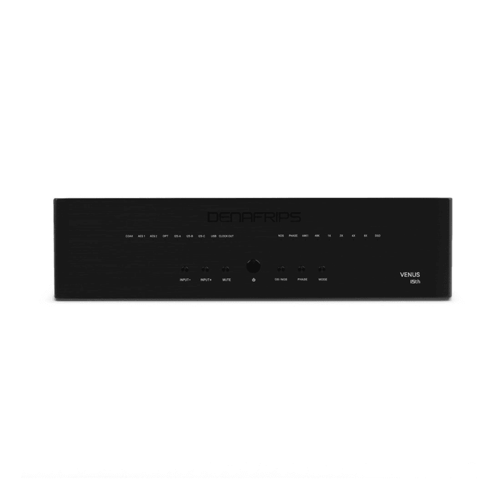 Denafrips Venus 15th balanced R-2R DAC in Black
