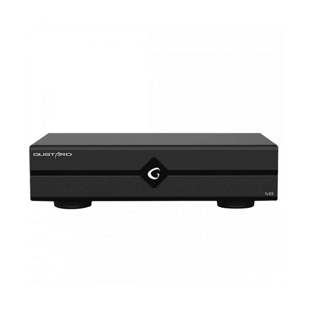 Gustard N18 Hi-Fi network switch front view
