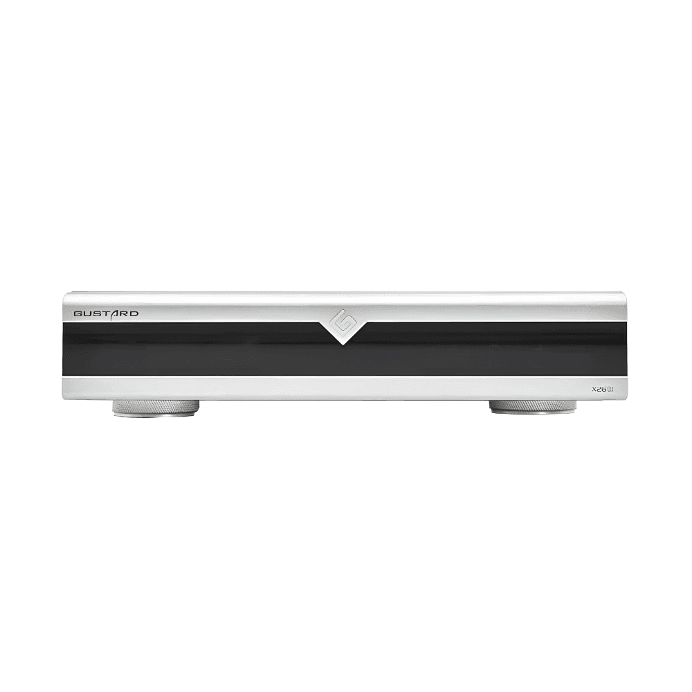 Gustard X26III dual ES9039SPRO network streaming DAC front view