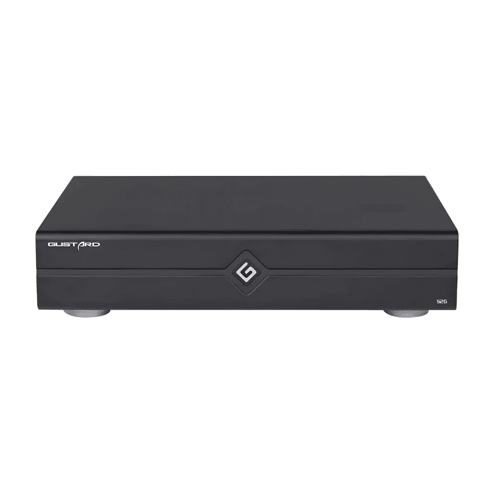 Gustard S26 network streamer and music server front view